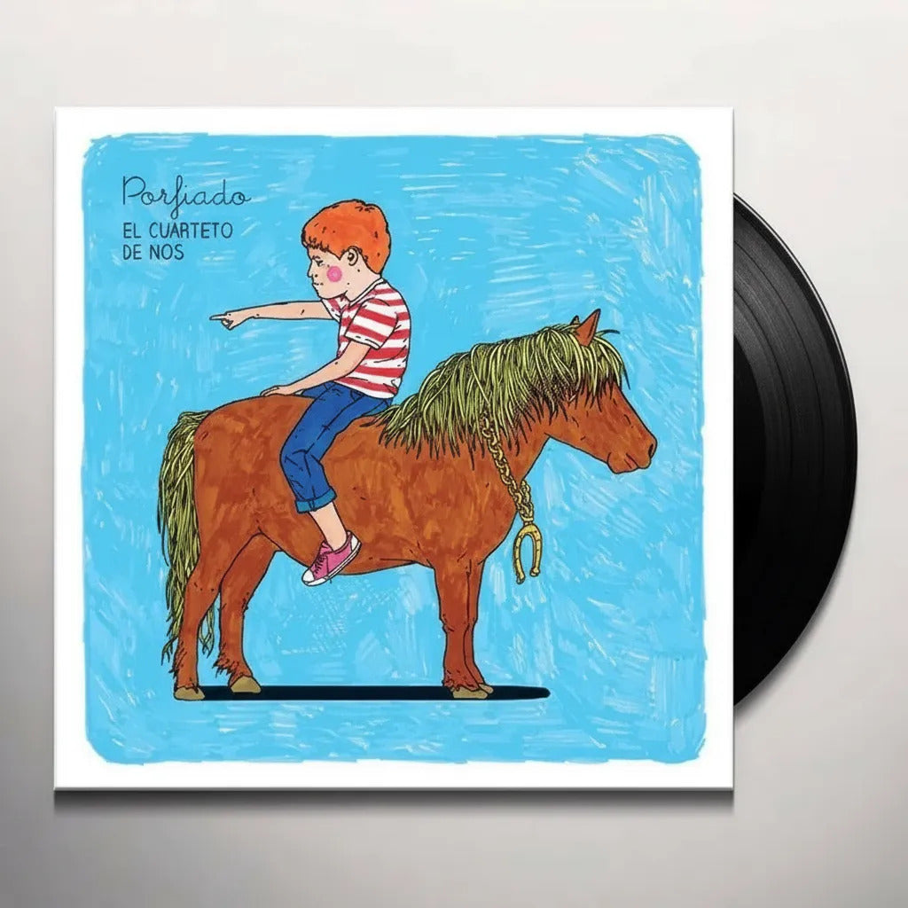 El Cuarteto De Nos Porfiado Lp Vinyl