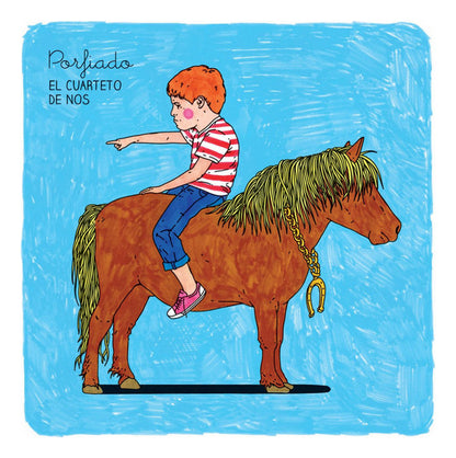 El Cuarteto De Nos Porfiado Lp Vinyl