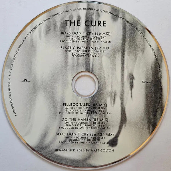 The Cure Boys Don't Cry ( 86 Mix ) Cd