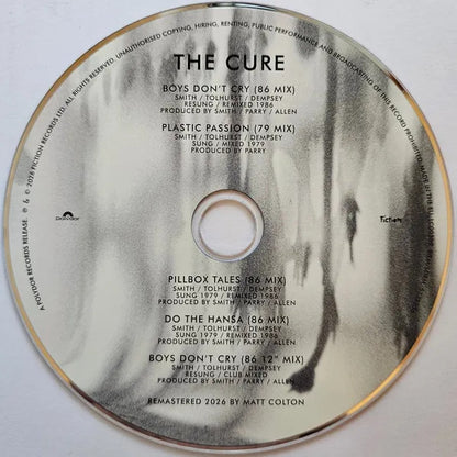 The Cure Boys Don't Cry ( 86 Mix ) Cd