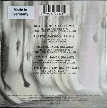 The Cure Boys Don't Cry ( 86 Mix ) Cd