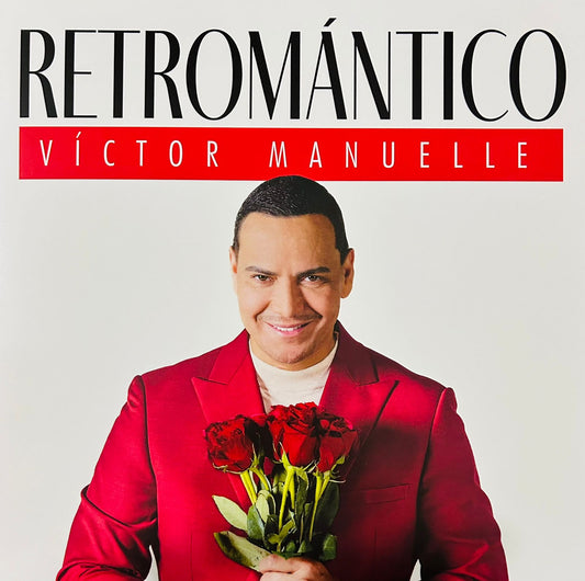 Victor Manuelle Retromantico Rojo Rubi Red Lp Vinyl