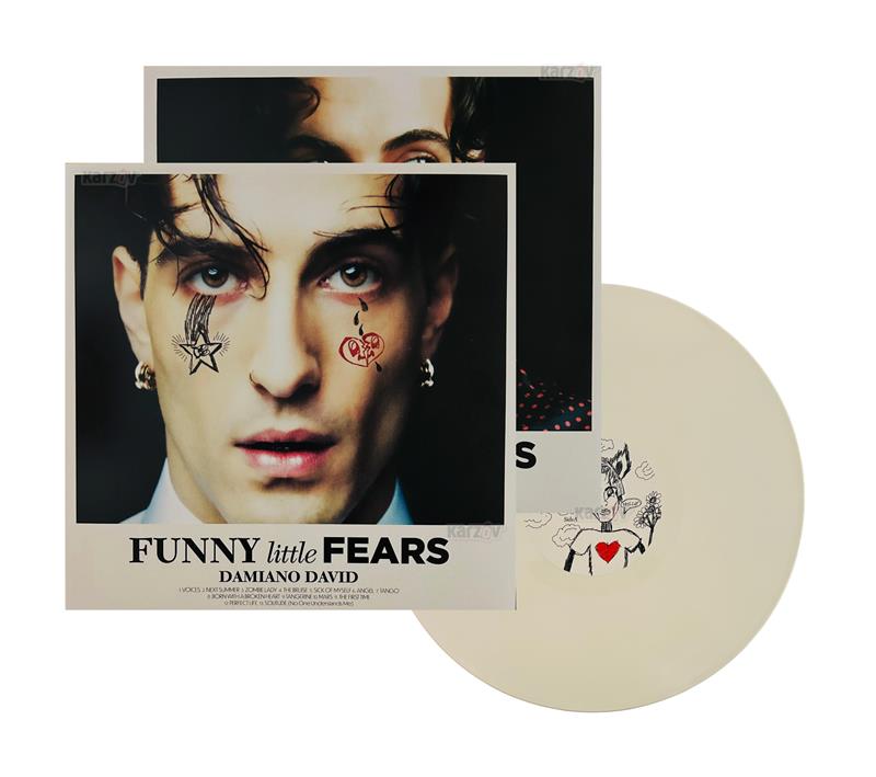 Damiano David ( Maneskin Rush ) Funny Little Fears Lp Vinyl