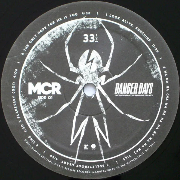 My Chemical Romance Danger Days Fabulous Killjoys Lp Vinyl