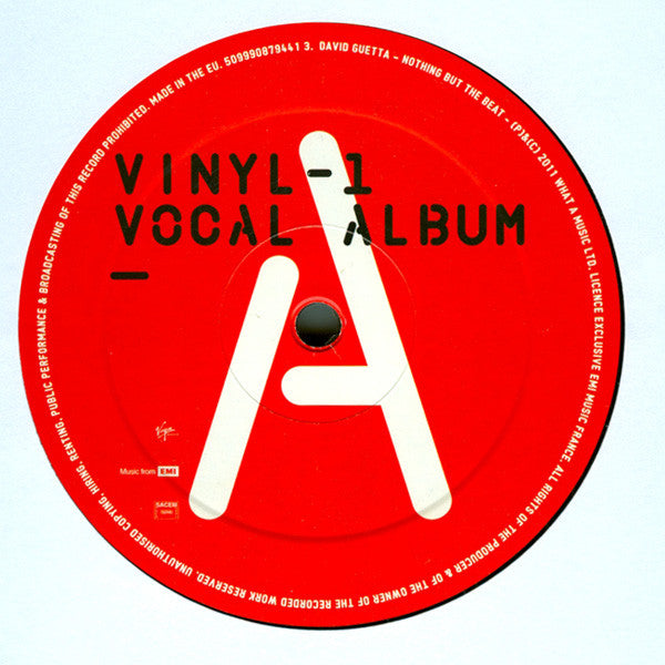 David Guetta Nothing But The Beat 2 Lp Vinyl Doble Black