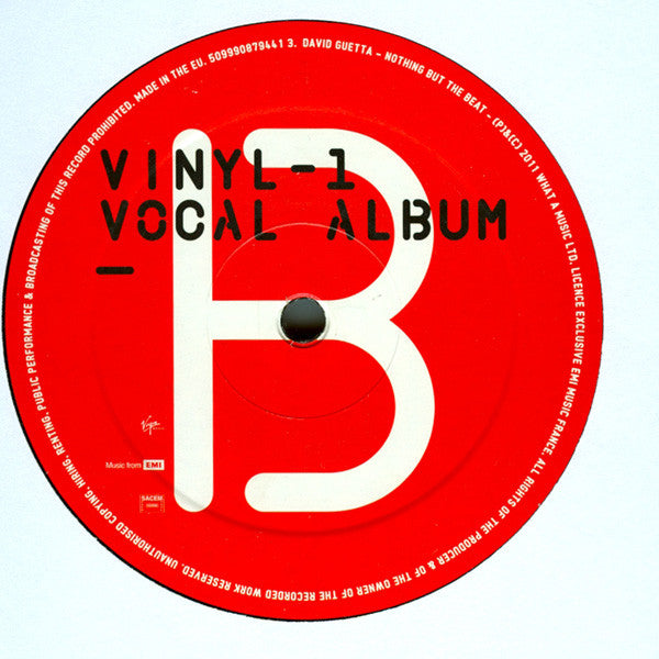 David Guetta Nothing But The Beat 2 Lp Vinyl Doble Black