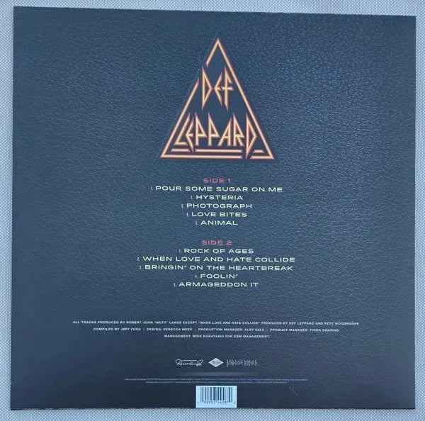Def Leppard Greatest Hits Lp Vinyl