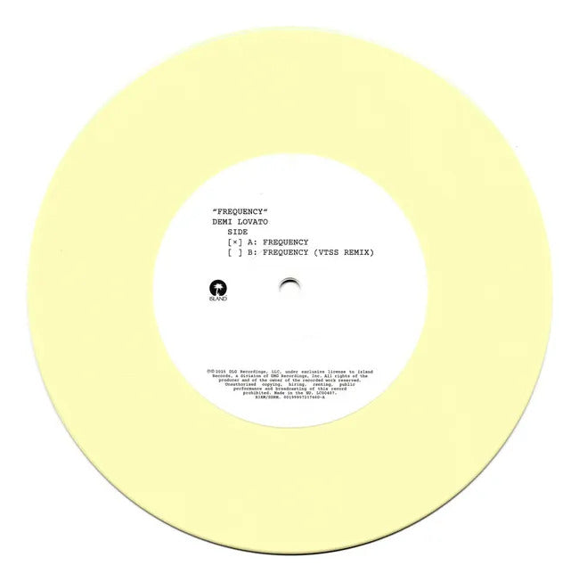 Demi Lovato Frequency Rsd 2026 Buttermilk Lp Vinyl