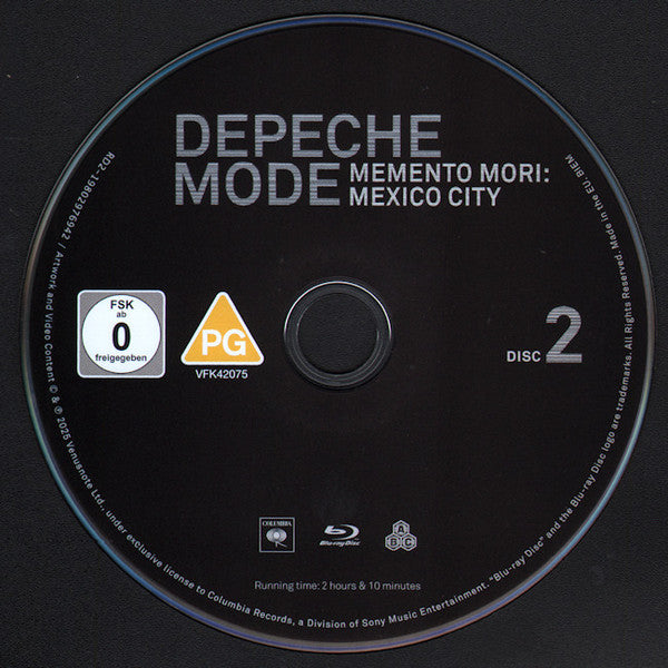 Depeche Mode Memento Mori : Mexico City 2 Cd Y 2 Blu-ray
