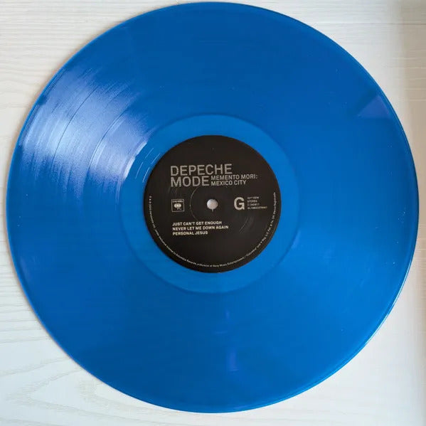 Depeche Mode Memento Mori : Mexico City 4 Blue Lp Vinyl