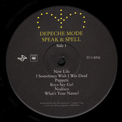 Depeche Mode Speak And Spell Lp Vinyl Importado