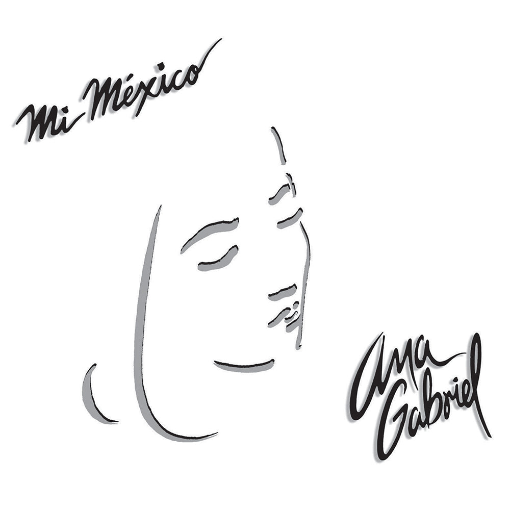 Ana Gabriel Mi Mexico Blanco White Lp Vinyl