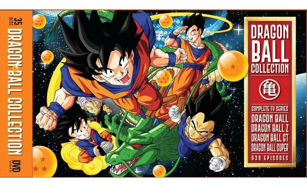 Dragon Ball Coleccion Z + Gt + Super + 4 Peliculas Dvd