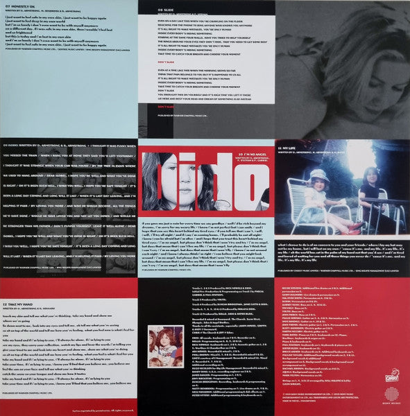 Dido No Angel 25th Anniversary Rojo Lp Vinyl Edición Limitada