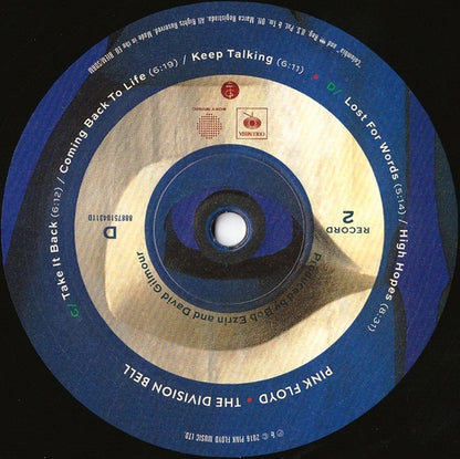 Pink Floyd The Division Bell 2 Lp Vinyl Remastered Edition