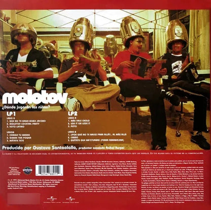 Molotov Donde Jugaran Las Niñas 2 Lp Vinyl