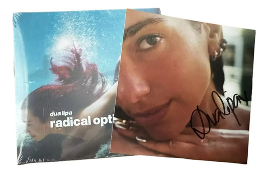 Dua Lipa Radical Optimism Lenticular Autografiado Disco Cd