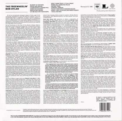 Bob Dylan The Original Freewheelin Bob Dylan Lp Vinyl