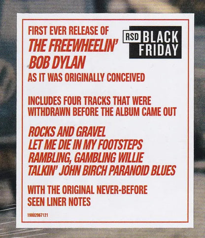 Bob Dylan The Original Freewheelin Bob Dylan Lp Vinyl