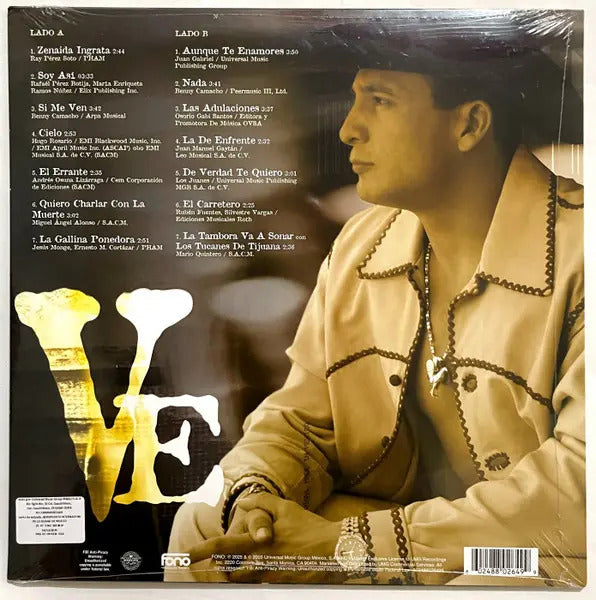 Valentin Elizalde Soy Asi Lp Importado Vinyl