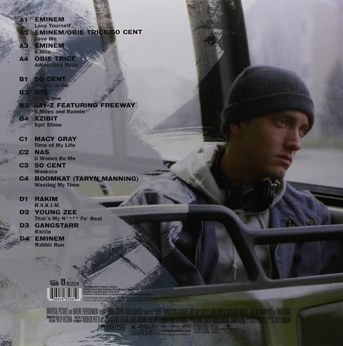 8 Mile Eminem / Soundtrack - 2 Lp Acetato Vinyl