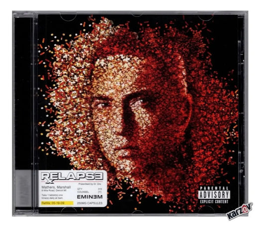 Eminem Relapse Disco Cd (20 Canciones)