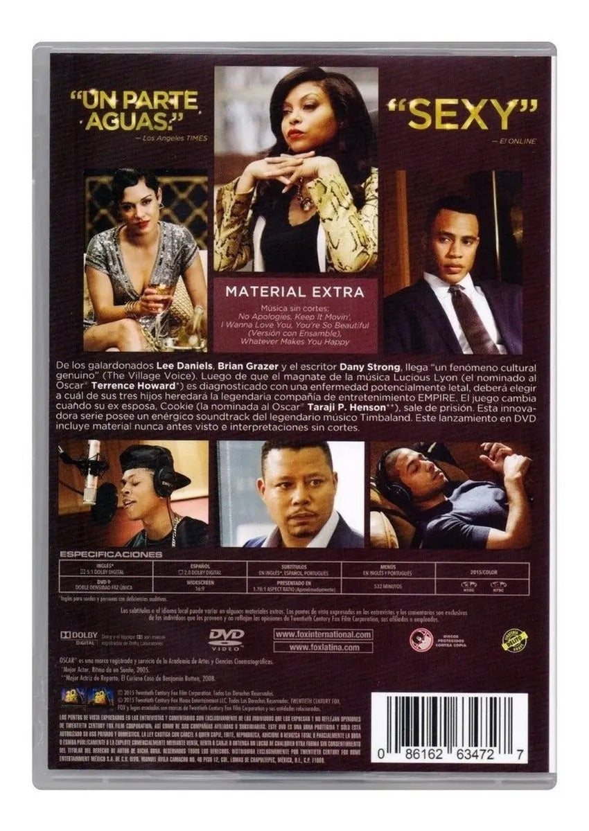 Empire Primera Temporada 1 Uno Dvd