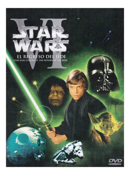 Star Wars Episodio Vi 6 El Regreso Del Jedi Pelicula Dvd