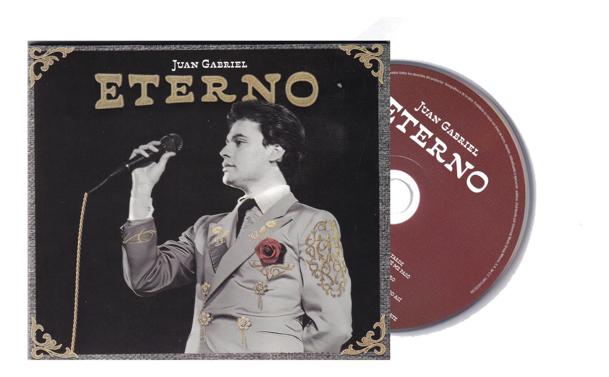 Juan Gabriel Eterno 2025 Disco Cd