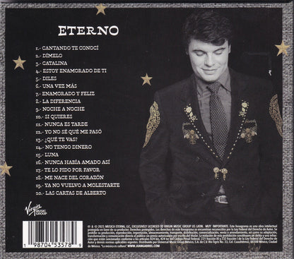 Juan Gabriel Eterno 2025 Disco Cd