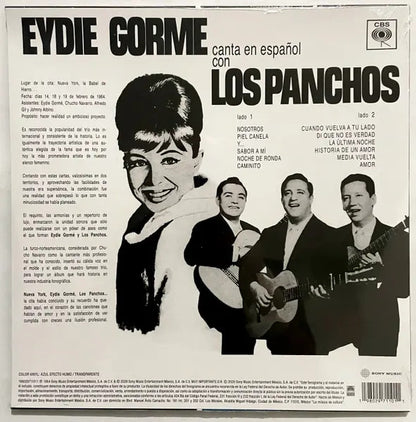 Eydie Gorme Canta En Español Con Los Panchos Lp Vinyl