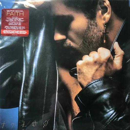 George Michael Faith 2 Lp Vinyl Limited 2026 Deluxe Red Black Marbled Biovinyl Edition