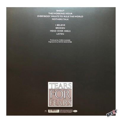 Tears For Fears Songs From The Big Chair Lp Vinyl