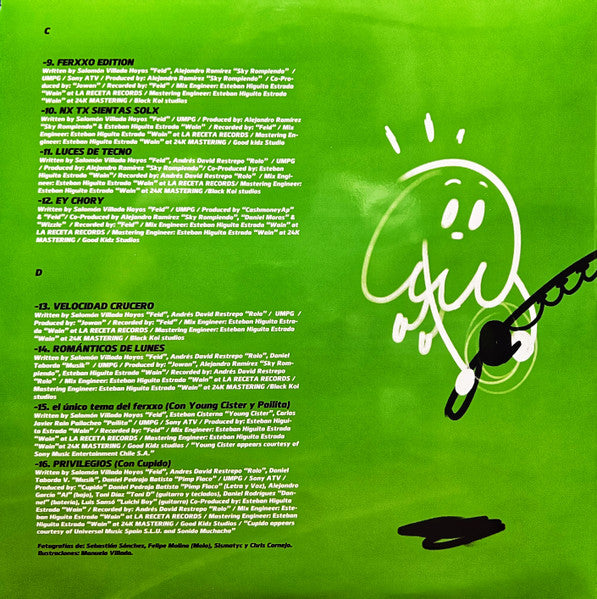 Feid No Le Temas A La Oscuridad 2 Lp Doble Vinyl