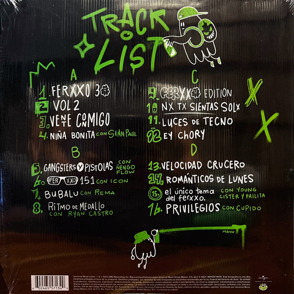 Feid No Le Temas A La Oscuridad 2 Lp Doble Vinyl