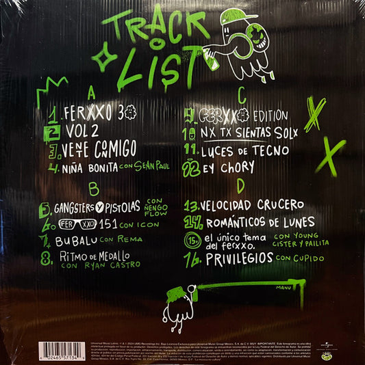 Feid No Le Temas A La Oscuridad 2 Lp Doble Vinyl