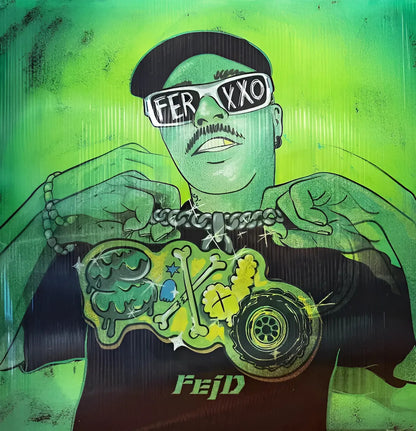 Feid Sixdo Importado Lp Vinyl Lenticular