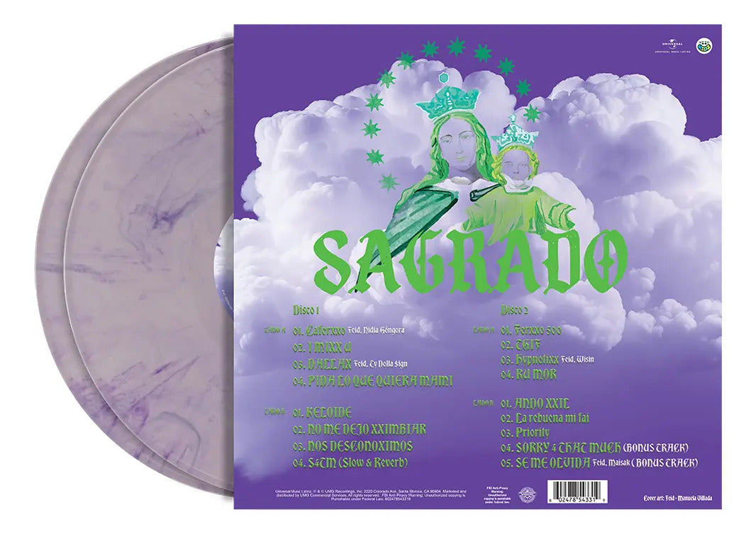 Feid Ferxxo Vol X : Sagrado 2 Lp Vinyl
