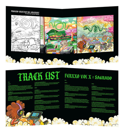 Feid Ferxxo Vol X : Sagrado 2 Lp Vinyl