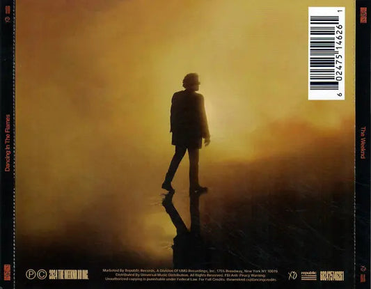 The Weeknd Dancing In The Flames CD