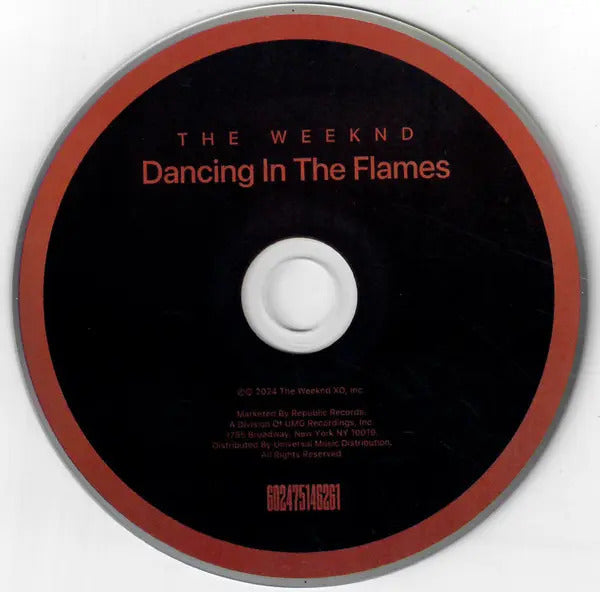 The Weeknd Dancing In The Flames CD