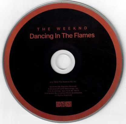 The Weeknd Dancing In The Flames CD