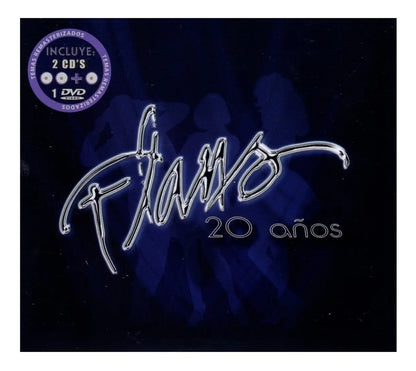 Flans Veinte Años 20 Años Set 3 Discos 2 Cd + Dvd