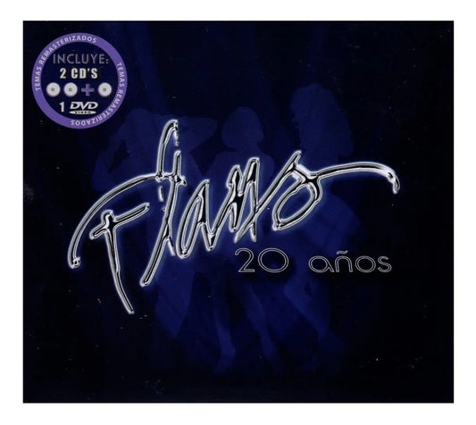 Flans Veinte Años 20 Años Set 3 Discos 2 Cd + Dvd