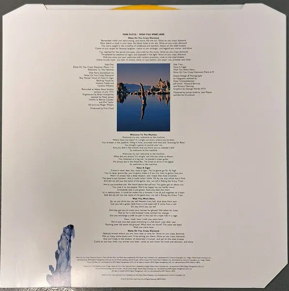 Pink Floyd Wish You Were Here 50 Aniversario Lp Vinyl