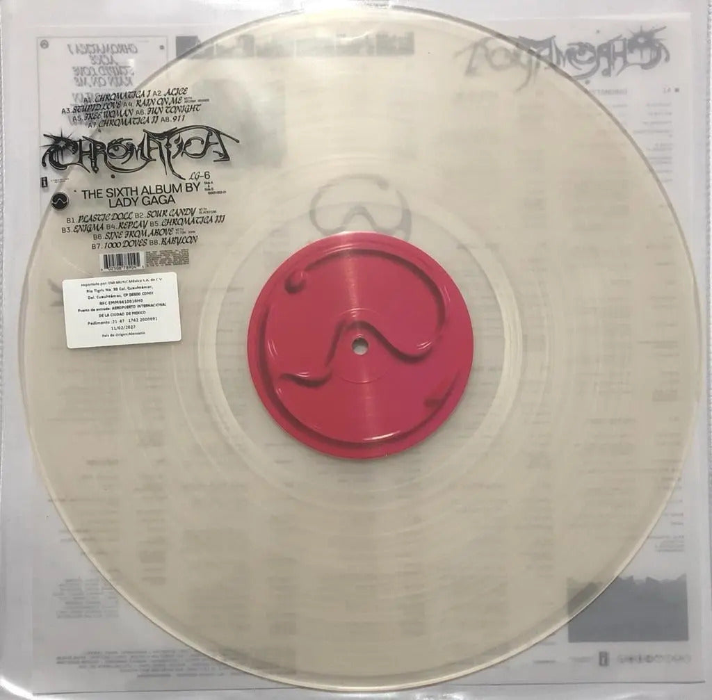 Lady Gaga - Chromatica - Lp Vinyl / Transparente