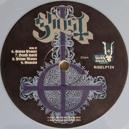 Ghost Opus Eponymous Lp Vinyl Limited Ice Blue
