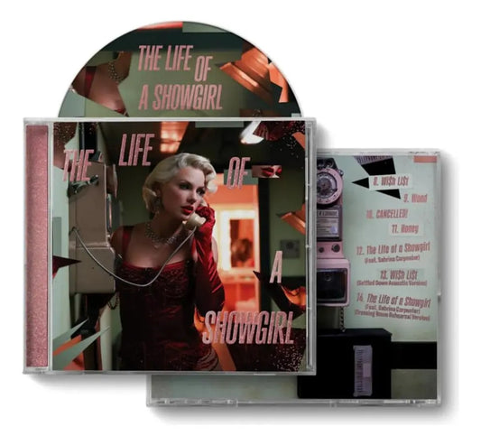 Taylor Swift The Life Of A Showgirl It's Scary Cd + 2 Bonus