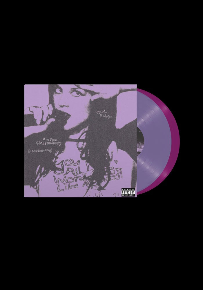 Olivia Rodrigo Live From Glastonbury Bbc Recording 2 Vinyl Purple Pink