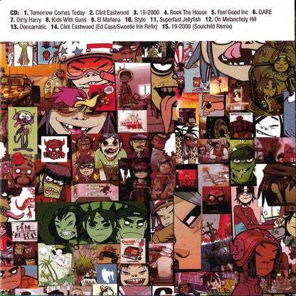 Gorillaz Singles Collection 2001 - 2011 Disco Cd + Dvd